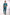 Ksvi Antibacterial Male V-Neck (Emerald Green) Scrub Shirt Pant