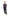 Ksvi Antibacterial Female V-Neck (Navy) Scrub Shirt Pant