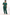Ksvi Antibacterial Female V-Neck (F- Green -M) Scrub Shirt Pant