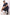 Ksvi Flex Male V-Neck (Navy) Scrub Shirt Pant