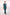Ksvi Flex Female V-Neck (Emerald Green) Scrub Shirt Pant