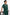 Ksvi Flex Female V-Neck (Forest Green) Scrub Shirt Pant