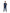 Navy Blue Poly Viscose Premium Medical Scrubs Set For Doctors, Nurses And Healthcare Professionals